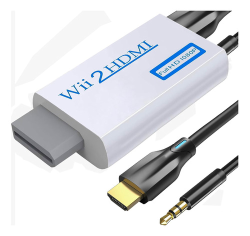 Sartyee Convertidor Wii A Hdmi, Adaptador Hdmi Wii Con Cable