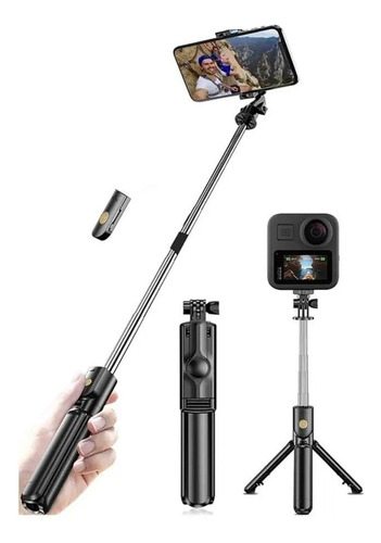 Palo Selfie Estabilizador + Control. Celular Y Gopro