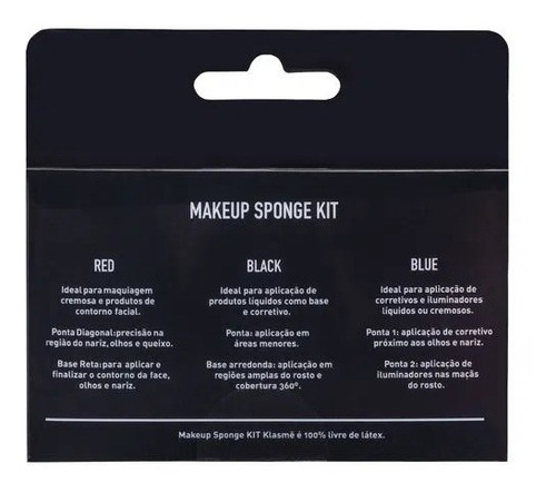 Imagem 2 de 5 de Kit De Esponjas Para Maquiagem | Make Up Sponge Kit