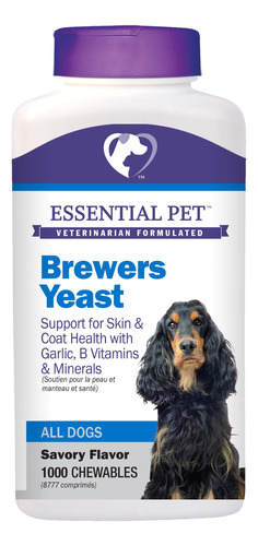 Essential Pet Products Brewers Yeast - Pastillas Masticables