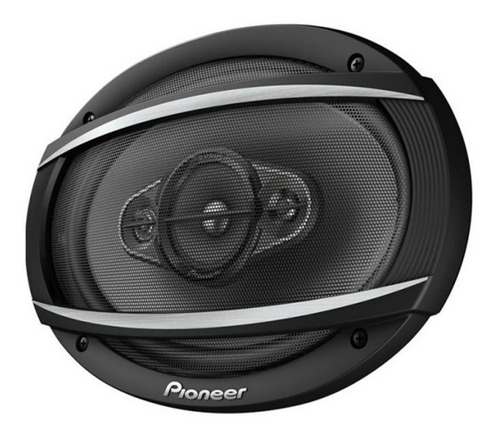 Parlantes Pioneer Ts-a6977s 6x9 650w 4 Vias Ovalados Color Gris Oscuro