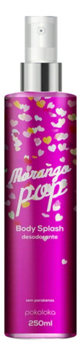 Body Splash Morango Pop Pokoloka 250ml