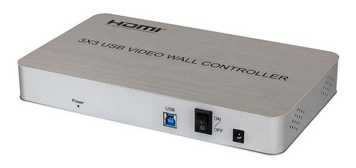 Video Wall Controller 3x3 4k Software Incluso