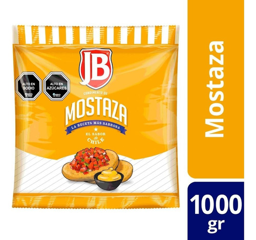 Mostaza Jb Bolsa 1 Kg