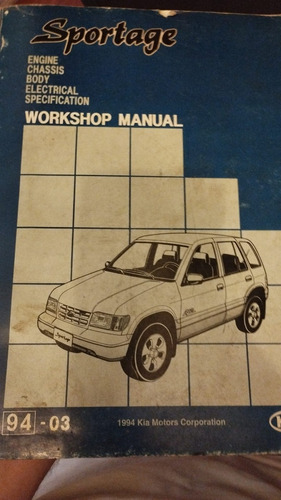 Manual De Taller Kia Sportage Despieze Original Impreso