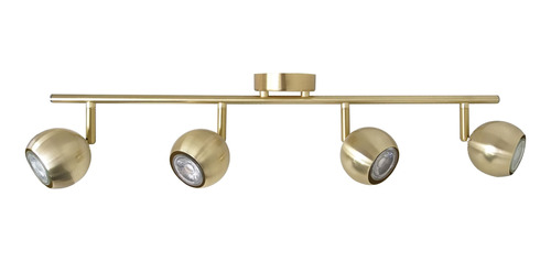 Aplique Regulable Venus 4 Luces Bocha Gu10 Oro Deco