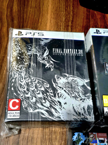 Final Fantasy Xvi Deluxe Edition Square Enix Ps5 Físico (Usado)