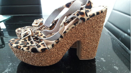 Sandalias Leopardo Lrapalini