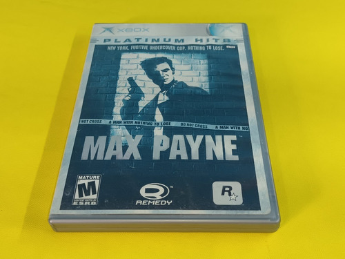 Max Payne Xbox Clasico Platinum Hits Original