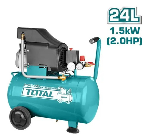 Compresor De Aire 24litros (2hp) Total