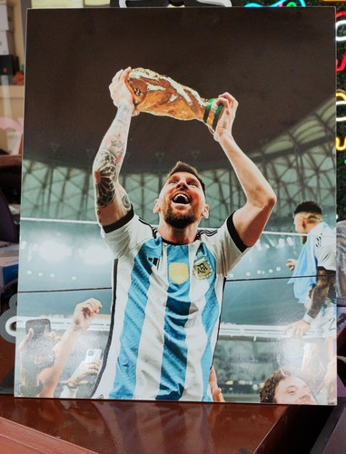 Cuandro Messi Copa Del Mundo - Decoración