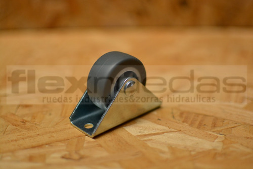Rueda Para Cama (camera) Banda Gris Antimarca X 4 Unidades