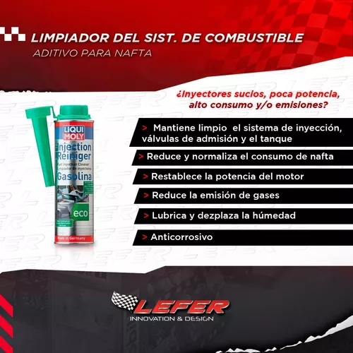 Limpia Inyectores Nafta Liqui Moly + Bidón Combustible 10lts