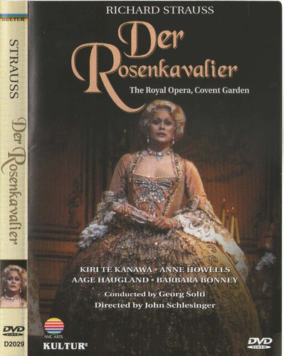 Dvd Richard Strauss Der Rosenkavalier Kanawa / Howells