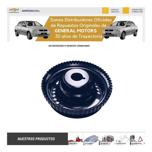 Polea Cigueñal Chevrolet Corsa 02/11