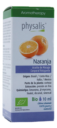 Aromaterapia - Aceites Esenciales Naranja Orgánico 10 Ml 
