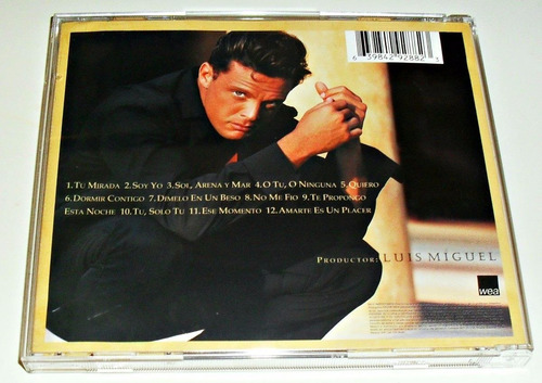 Luis Miguel Amarte Es Un Placer Cd Seminuevo 1ra Ed 1999 Méx