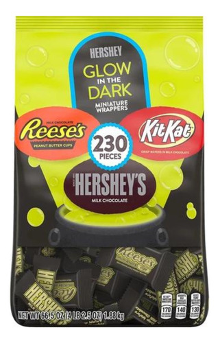 Hershey's Glow In The Dark 230 Piezas (2 Bolsas)