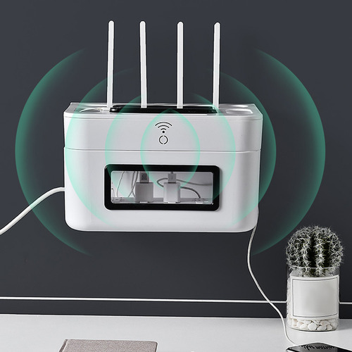 Caja De Almacenamiento Para Enrutador Inalámbrico Proof Box,