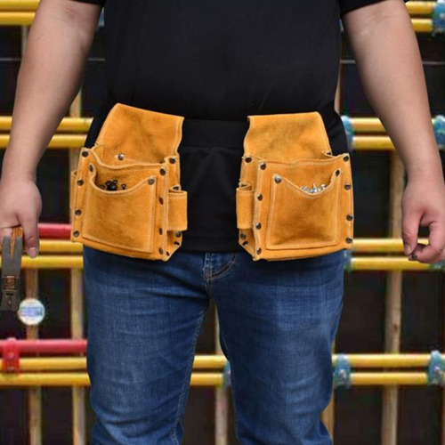 Bolsa Herramientas Con Bolsillo En Cintura Clavo Carpintero
