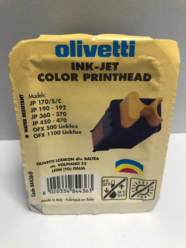 Cartucho Olivetti Color Jp-190