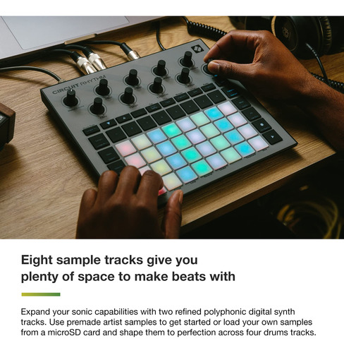 Novation Circuit Rhythm: Sampler Y Groovebox Con Ocho