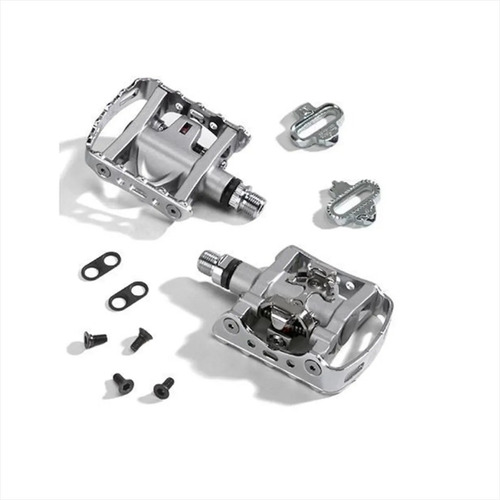 Imagen 6 de 7 de Pedales Shimano Mtb M324 Mixtos C/calas Mtb S1