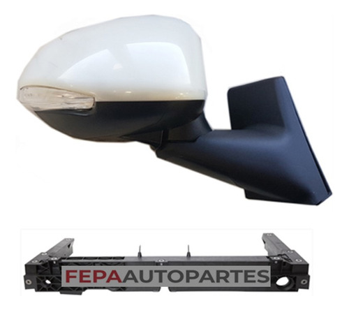 Espejo Exterior Fiat Idea 14/17 My Electrico Con Giro Pintar