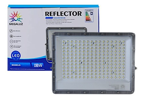 Reflector Luminaria Led 150w/1500w Uso Exterior Ip65 Potente