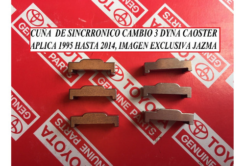 Imagen 4 de 5 de Cuña De Sincronico Cambio 3 Caja Dyna Coaster Original