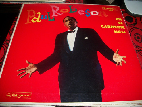 Paul Robeson En Carnegie Hall  Lp De Vinilo