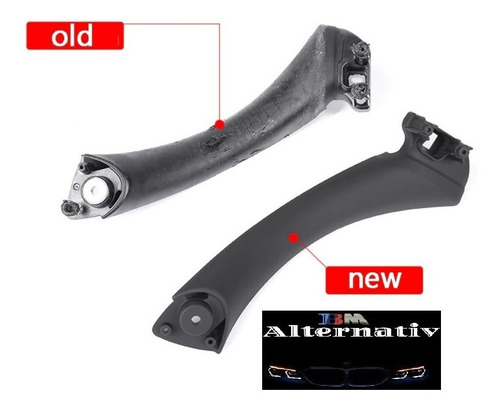 Imagen 5 de 10 de Manija Interior Puerta Completa Bmw E90/91/93 Negra Derecha