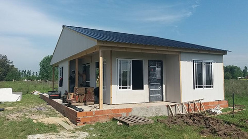 Viviendas Casas Premoldeadas Minimalista Costa Atlantica