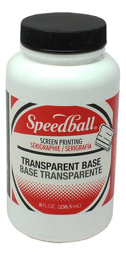 Base Tinta Incolora Transparente Serigráfica Speedball 236ml