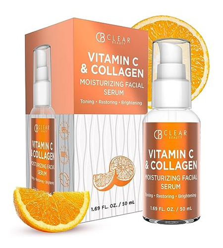 Vitamina C Facial  Suero Facial Clear Beauty Con Vitamina C