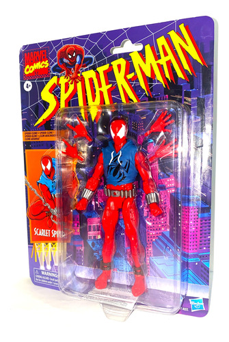 Spiderman Scarlet Spider - Araña Escarlata - Marvel Legends 