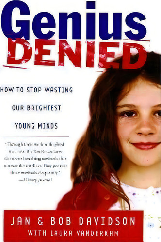Genius Denied, De Jan Davidson. Editorial Simon & Schuster, Tapa Blanda En Inglés