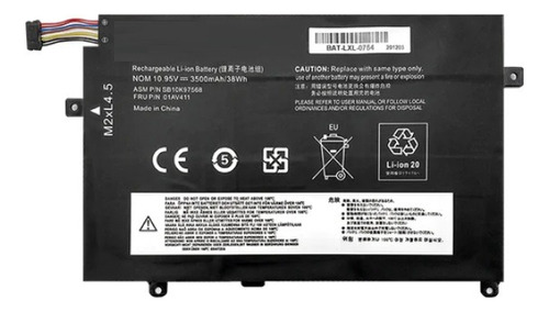 Bateria Para Lenovo E470 E475 E470c 01av411 