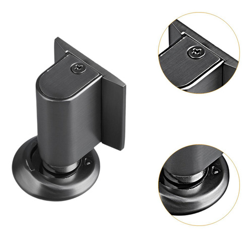 Tope De Puerta Para Montaje En Suelo, Protector De Pared,