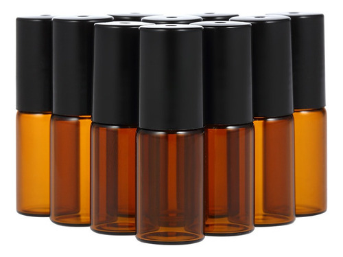 Cv 10 Botellas De 5 Ml Para Aceites Esenciales Roll-on De