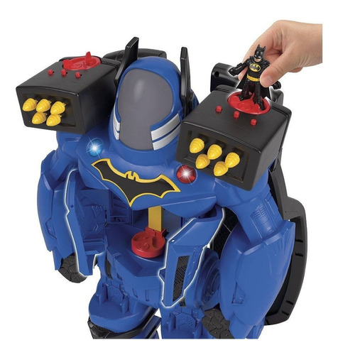 Mega Robo Batman Battlebot Imaginext - Fisher Price Fgf37 | Parcelamento  sem juros