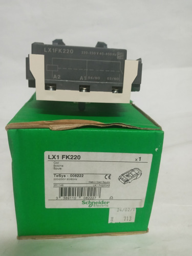 Bobina Schneider Lx1 Fk220 220/230v 50/60hz