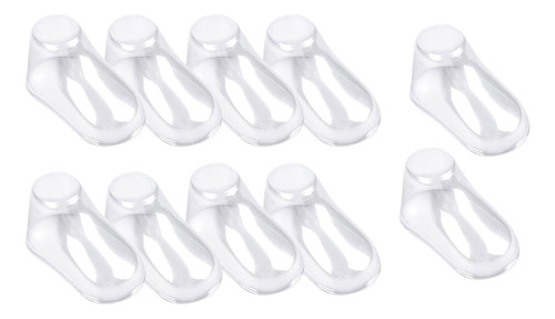 10 Uds. De Soporte Transparente Para Zapatos De Bebé,