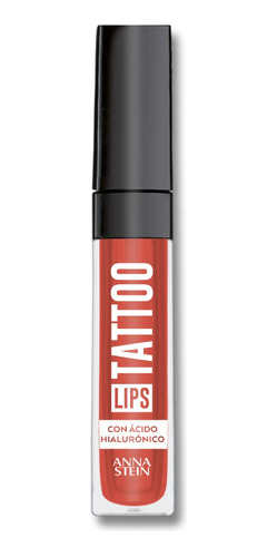 Labial Liquido Anna Stein Lips Tattoo Melocoton X6gr