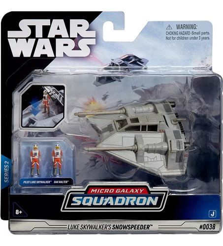 Star Wars Micro Galaxy Squadron Luke Skywalker Snowspeeder