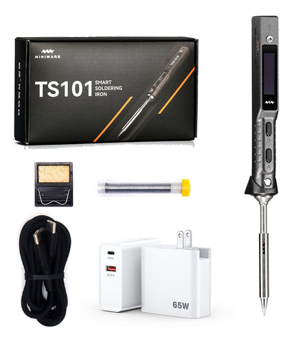 Toolsage Ts101 Kit De Soldador Ts100 Actualizado Pd Dc Progr