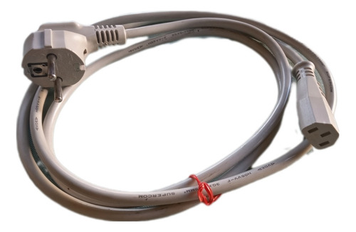 Cable Power Interloock Schuko Reforzado Supercom 10a 1,80 Mt