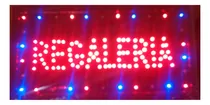 Comprar Cartel Led Regaleria, Abierto, Ofertas, O El Que Quieras