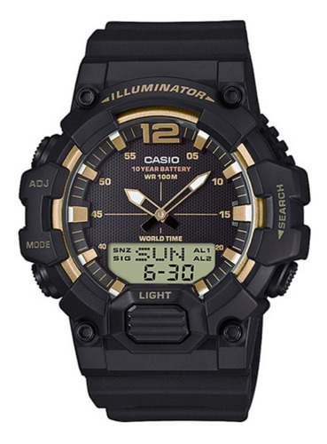 Reloj Casio Hdc 700 Beige 30 Memorias Alarma Sumergible 100m