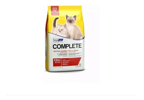 Alimento Vitalcan Complete Kitten Gato Cachorro 7.5 Kg